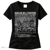 Black Military History USA Black History Harlem Hellfighters Women's T-Shirt thumb 0