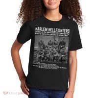 Black Military History USA Black History Harlem Hellfighters Kids T-Shirt thumb 2