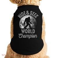 Bigfoot Moon Hide And Seek World Champion Sasquatch Doggie Tank thumb 0