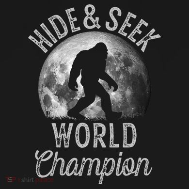Bigfoot Moon Hide And Seek World Champion Sasquatch Ornament