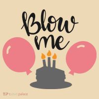 Blow Me Hilarious Trendy Birthday Tote Bag thumb 4