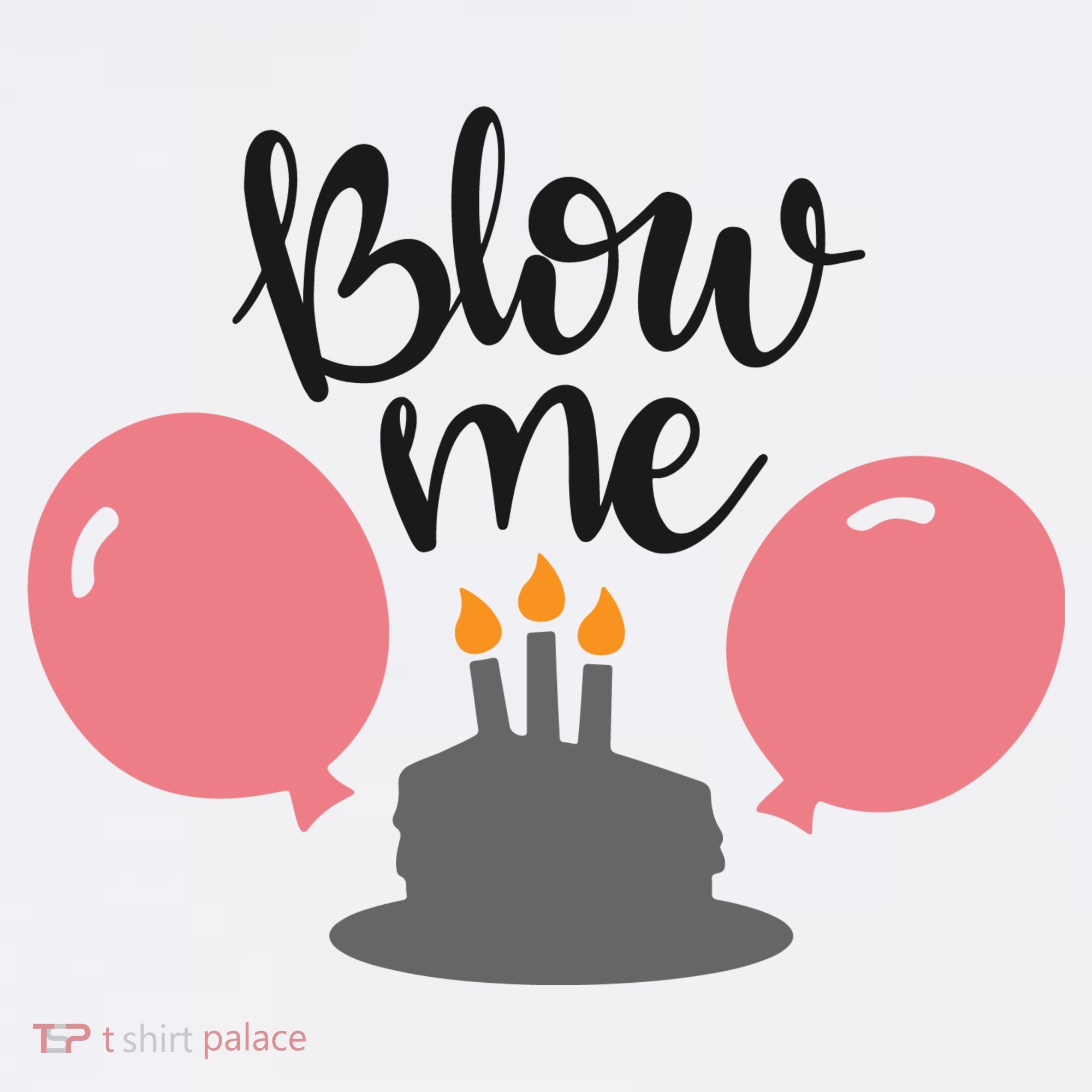 Blow Me Hilarious Trendy Birthday Women's Hoodie