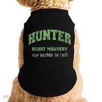 Beast Mastery Hunter MMO Gamer Doggie Tank thumb 0