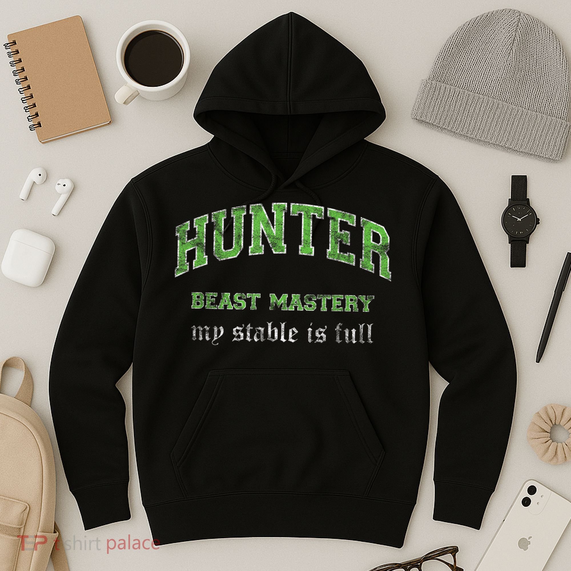 Beast Mastery Hunter MMO Gamer Hoodie