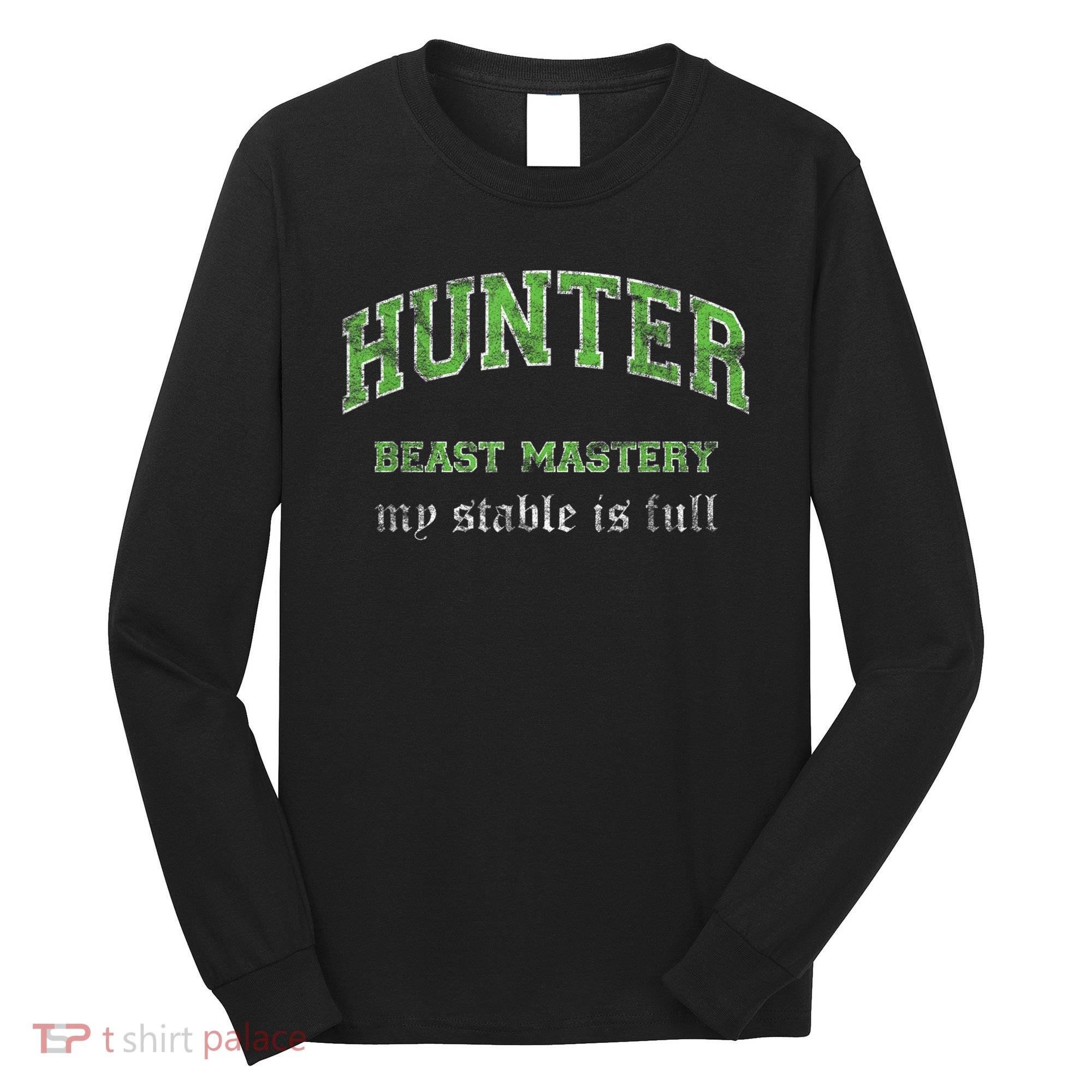 Beast Mastery Hunter MMO Gamer Long Sleeve Shirt