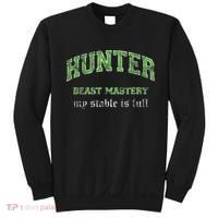 Beast Mastery Hunter MMO Gamer Sweatshirt thumb 0