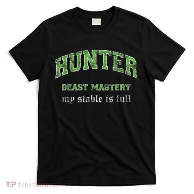 Beast Mastery Hunter MMO Gamer T-Shirt