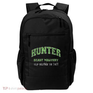 Beast Mastery Hunter MMO Gamer Backpack