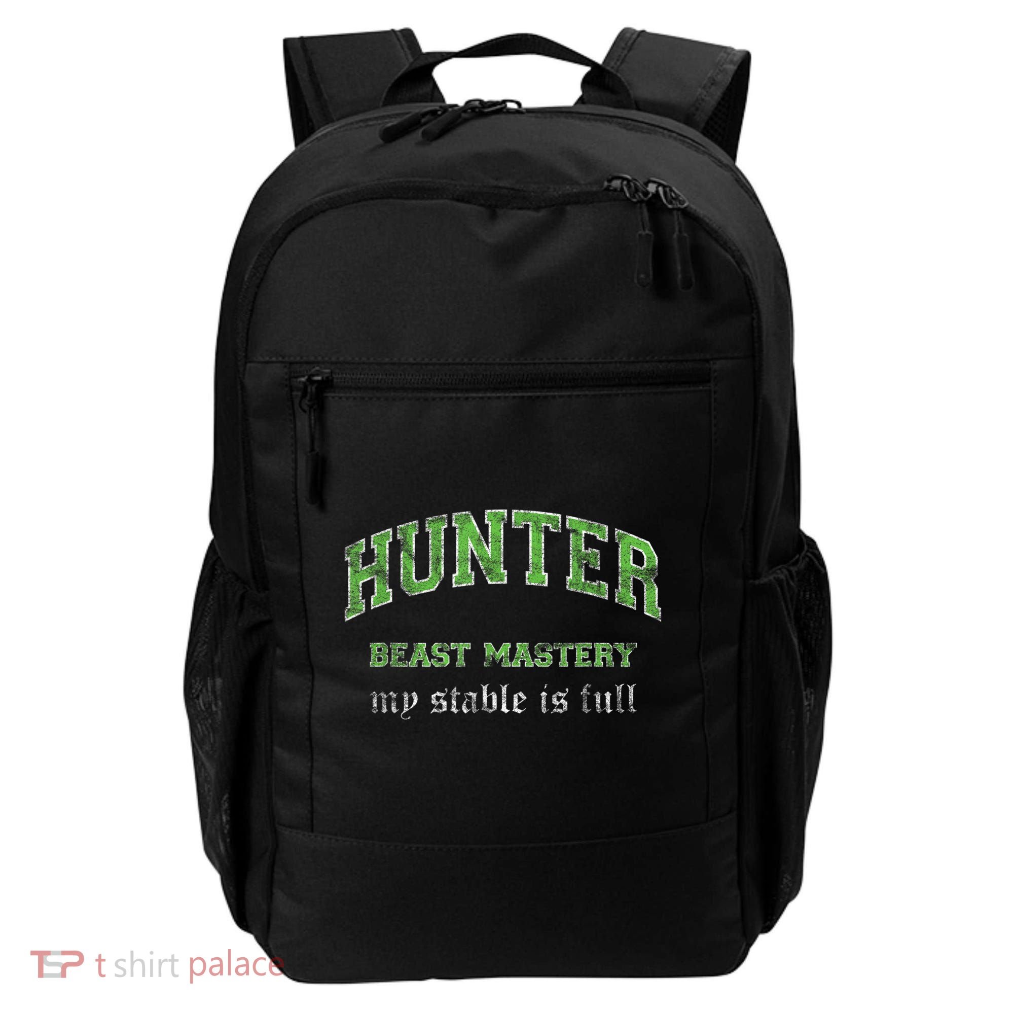Beast Mastery Hunter MMO Gamer Backpack