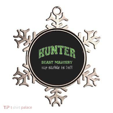 Beast Mastery Hunter MMO Gamer Ornament
