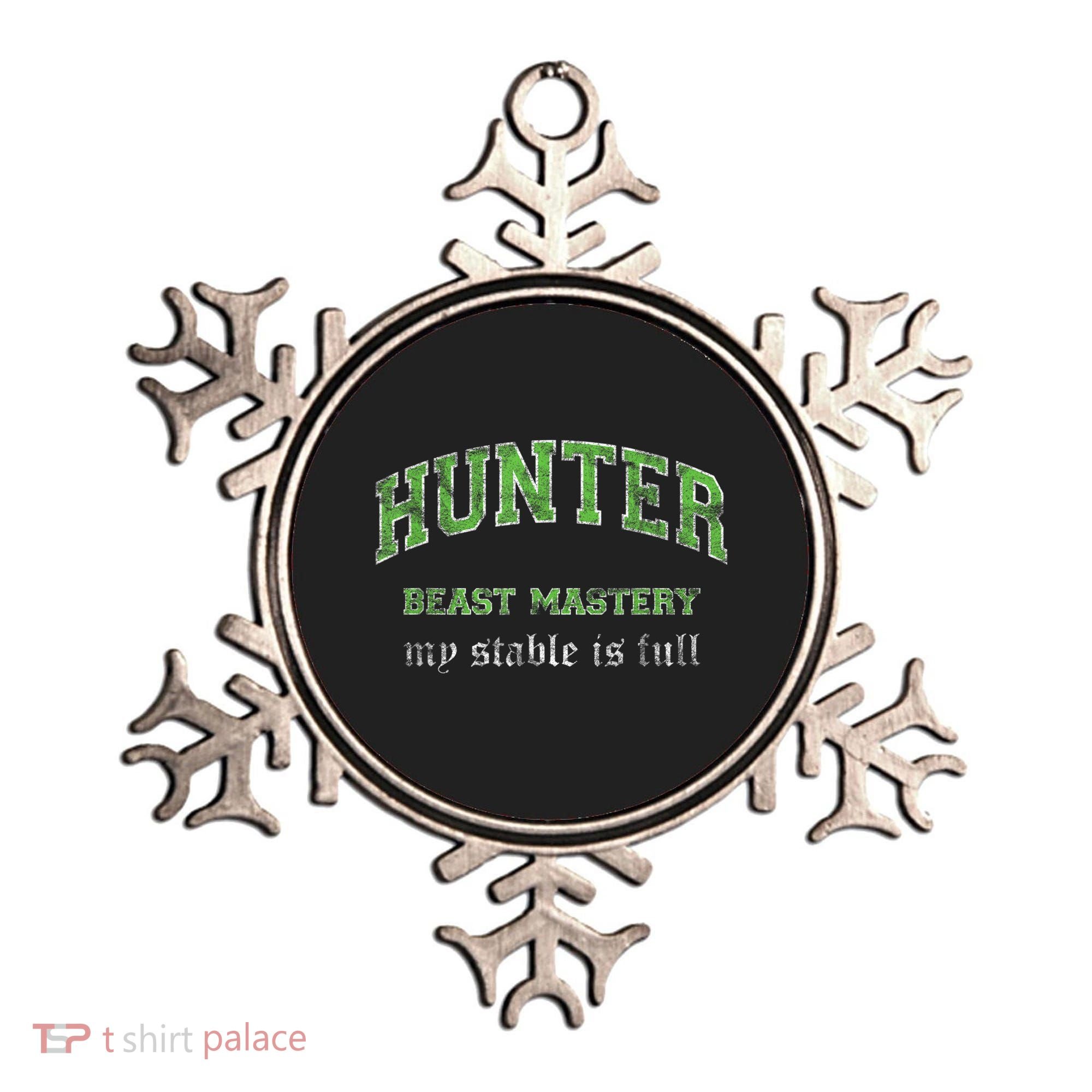 Beast Mastery Hunter MMO Gamer Ornament
