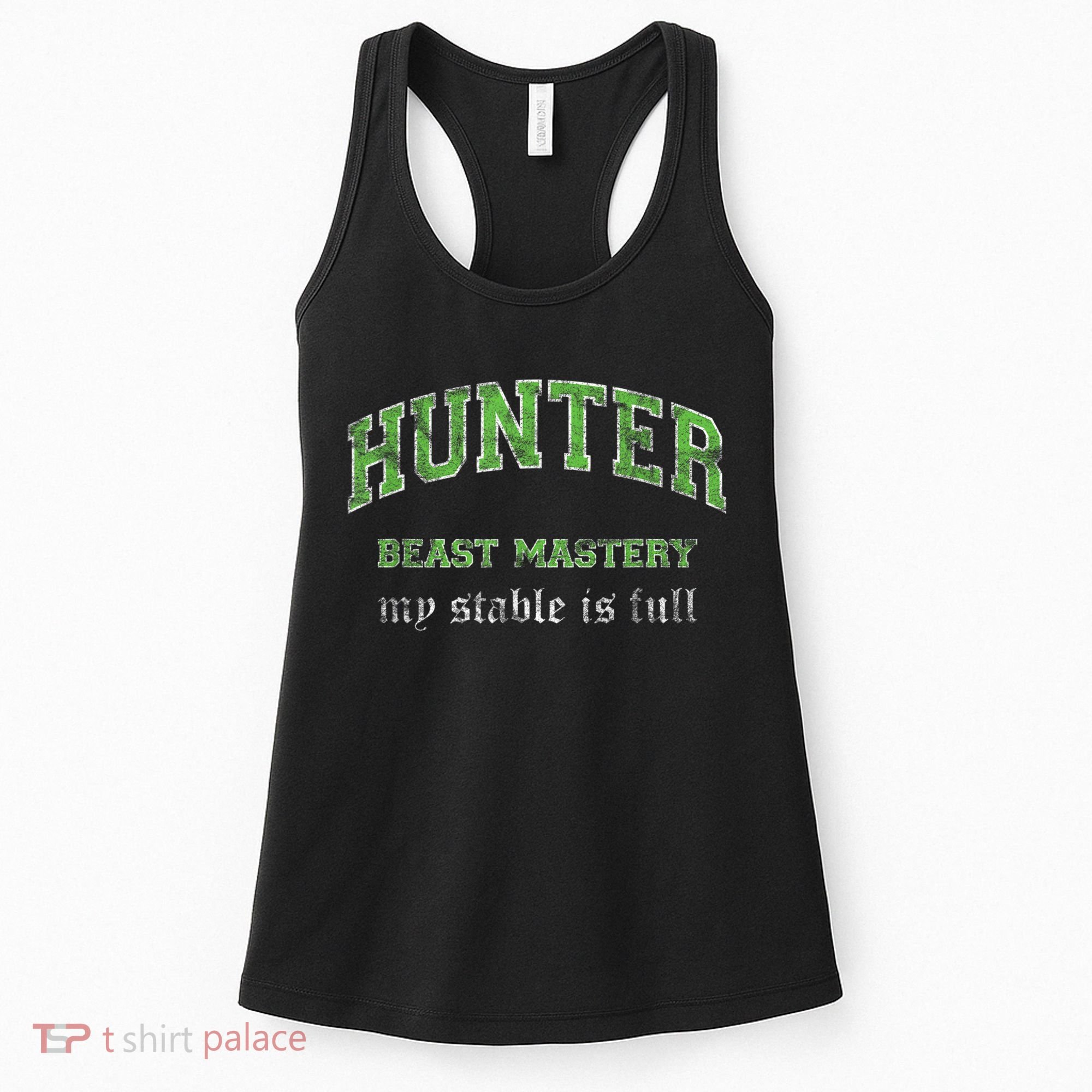 Beast Mastery Hunter MMO Gamer Women's Tank Top