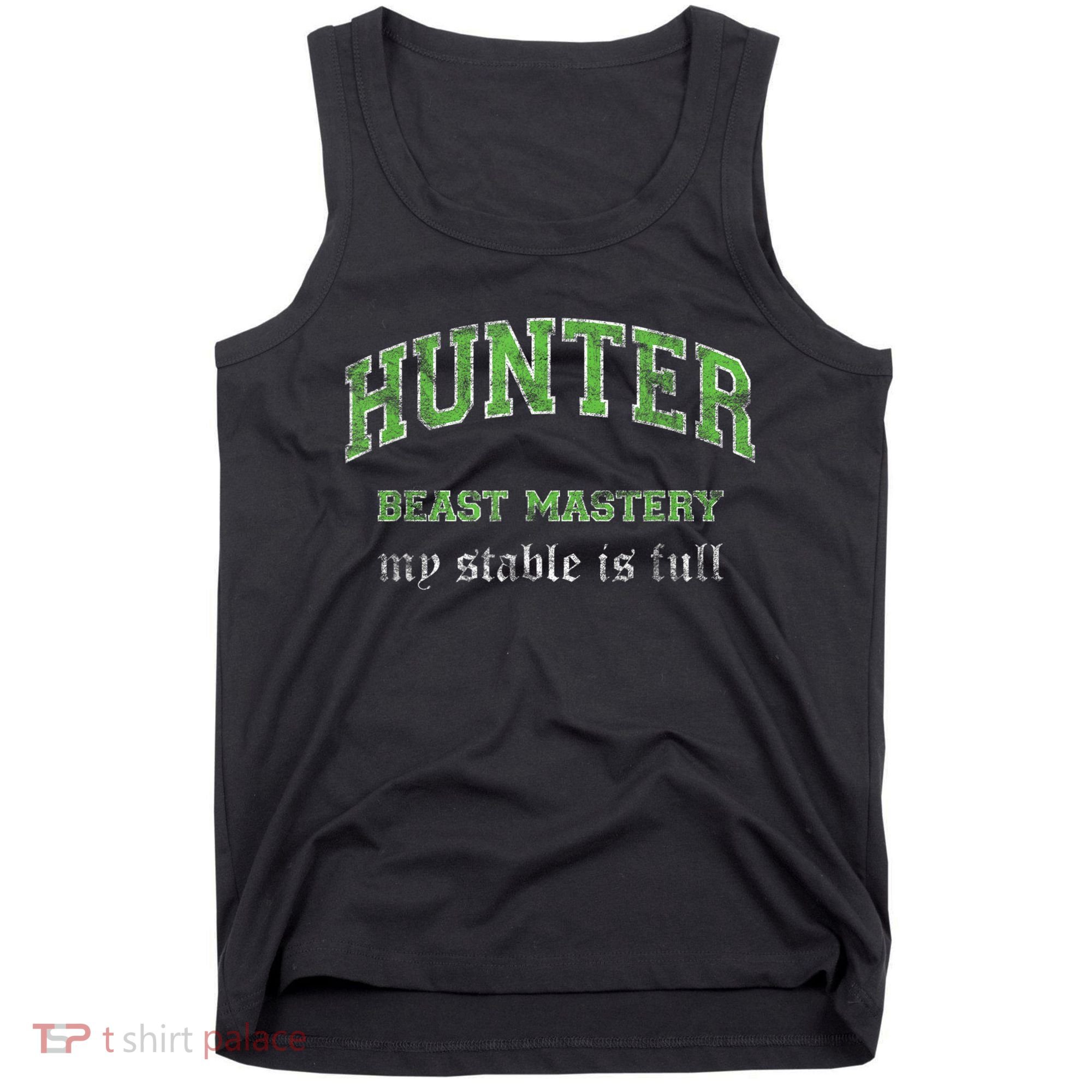 Beast Mastery Hunter MMO Gamer Tank Top