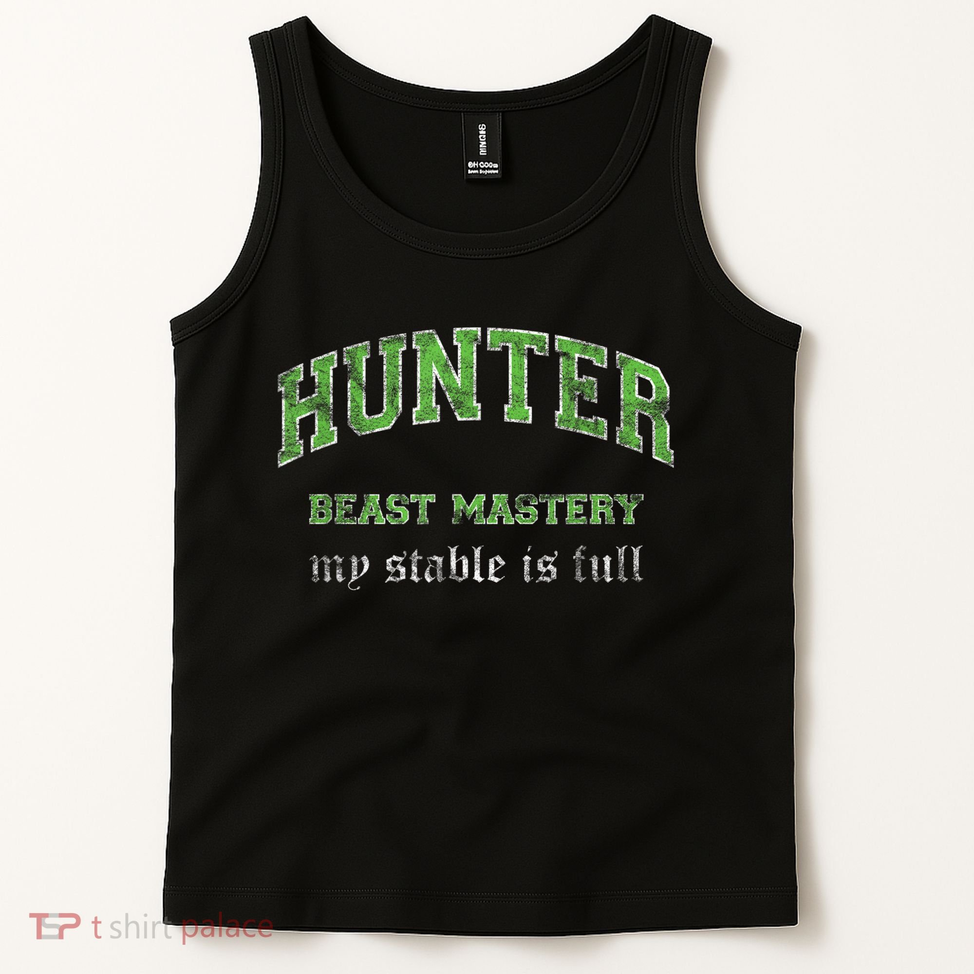 Beast Mastery Hunter MMO Gamer Tank Top