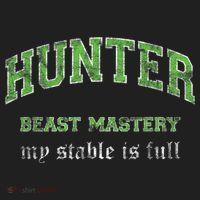 Beast Mastery Hunter MMO Gamer Golf Towel thumb 3