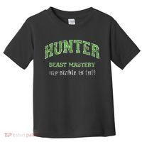 Beast Mastery Hunter MMO Gamer Toddler T-Shirt thumb 0