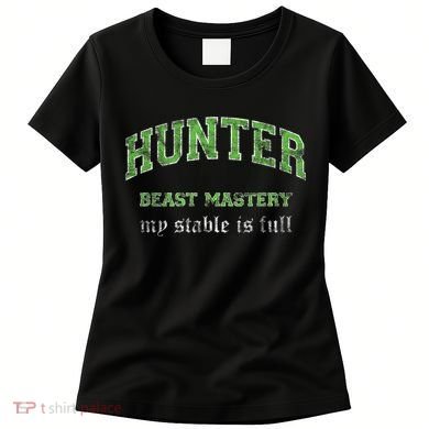 Beast Mastery Hunter MMO Gamer Women's T-Shirt