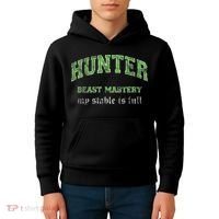 Beast Mastery Hunter MMO Gamer Kids Hoodie thumb 4