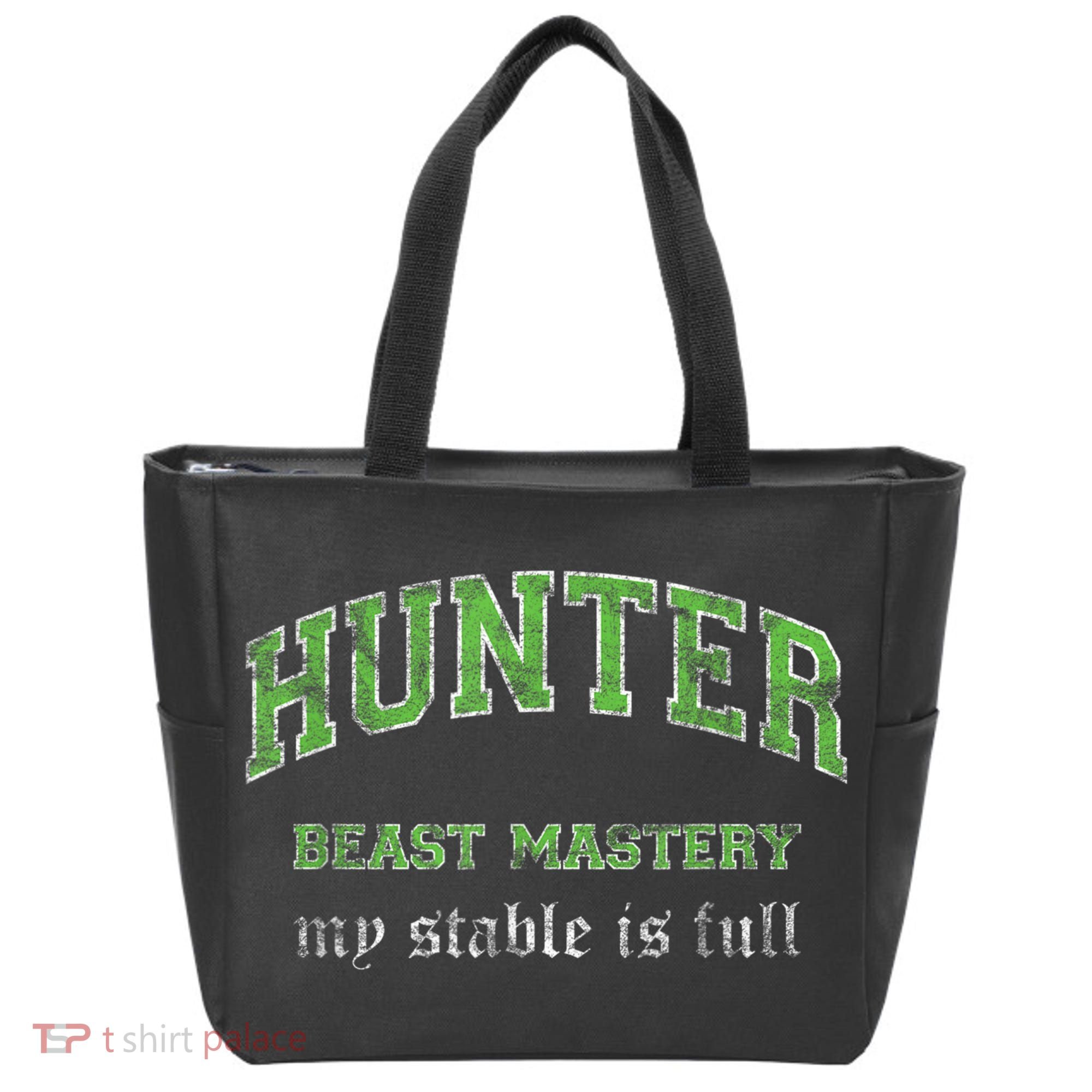 Beast Mastery Hunter MMO Gamer Tote Bag