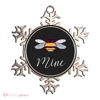 Bee Mine Honeybee Bumblebee Cute Retro Valentine's Day Gift Ornament