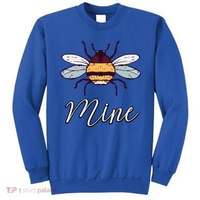 Bee Mine Honeybee Bumblebee Cute Retro Valentine's Day Gift Sweatshirt