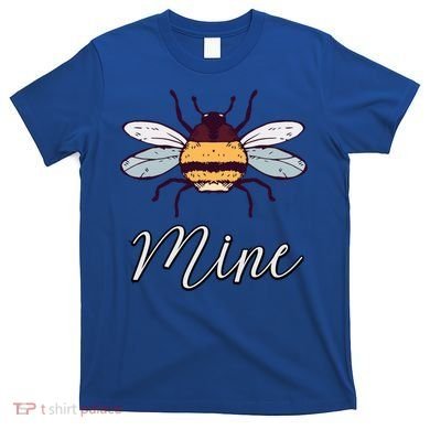 Bee Mine Honeybee Bumblebee Cute Retro Valentine's Day Gift T-Shirt