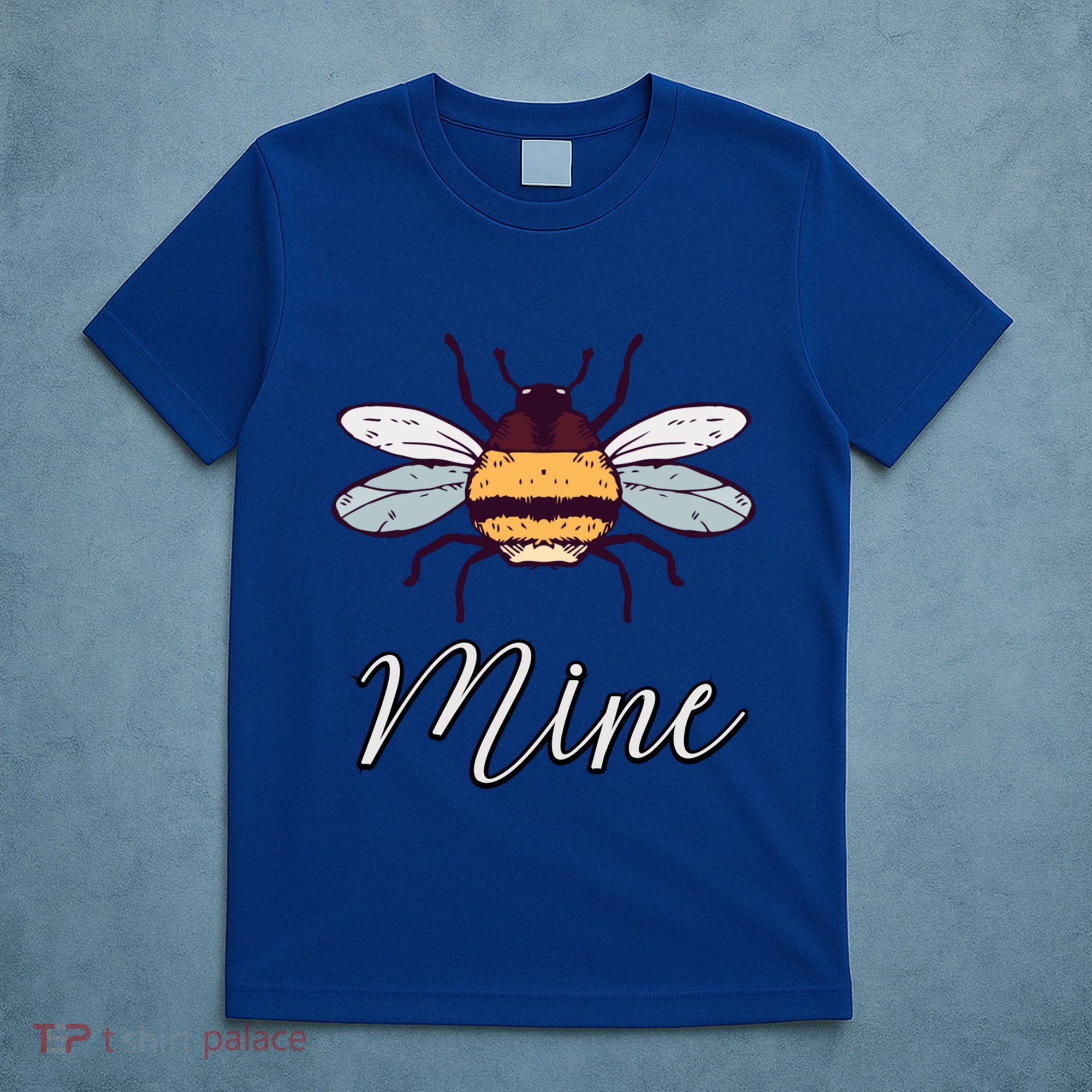 Bee Mine Honeybee Bumblebee Cute Retro Valentine's Day Gift T-Shirt