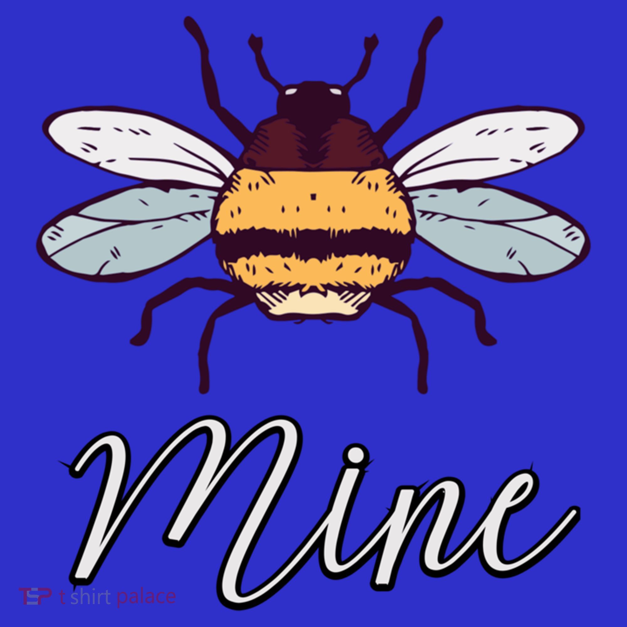 Bee Mine Honeybee Bumblebee Cute Retro Valentine's Day Gift Women's Tank Top