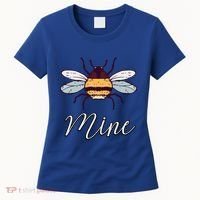 Bee Mine Honeybee Bumblebee Cute Retro Valentine's Day Gift Women's T-Shirt thumb 0