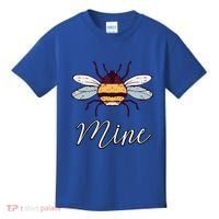 Bee Mine Honeybee Bumblebee Cute Retro Valentine's Day Gift Kids T-Shirt thumb 0
