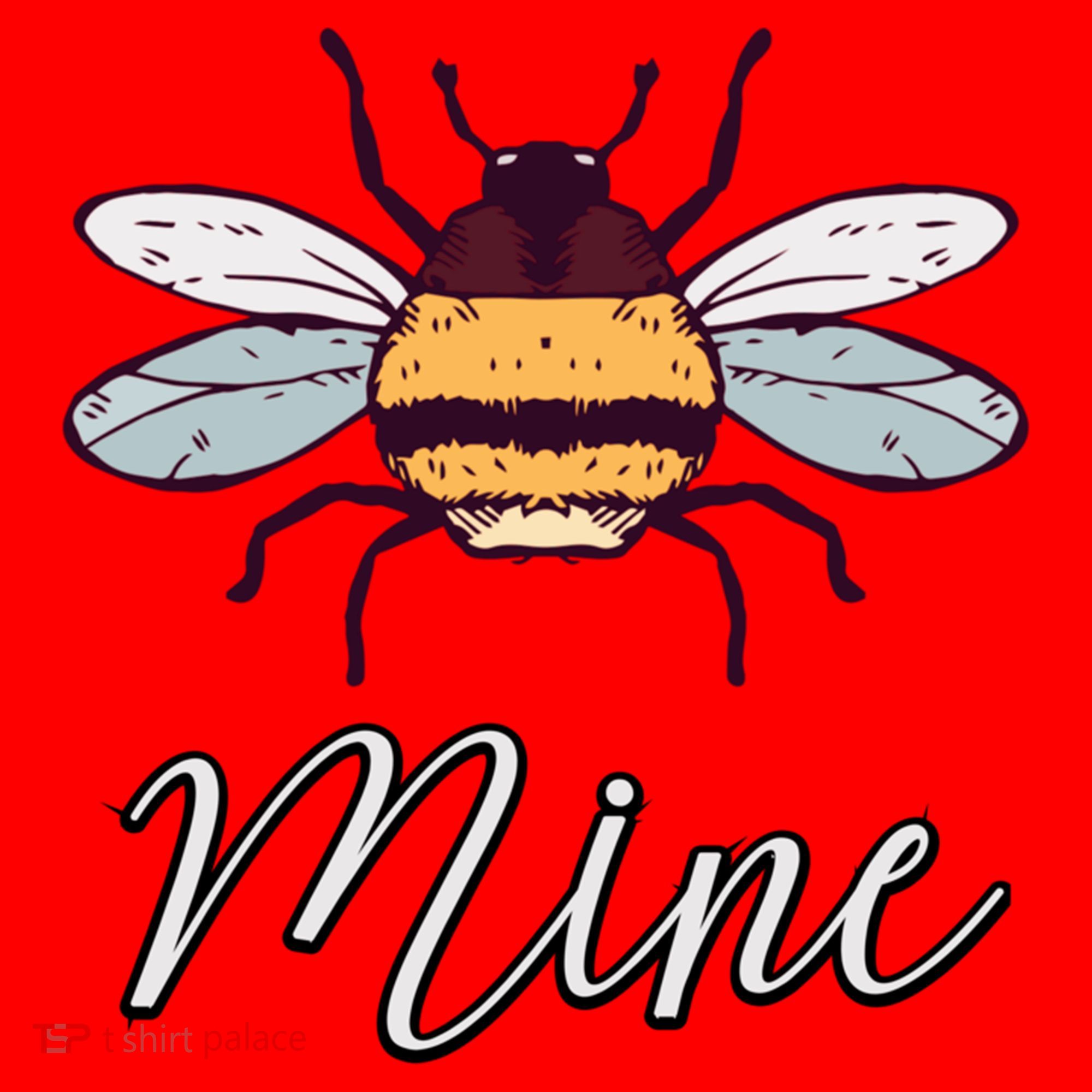 Bee Mine Honeybee Bumblebee Cute Retro Valentine's Day Gift Santa Hat