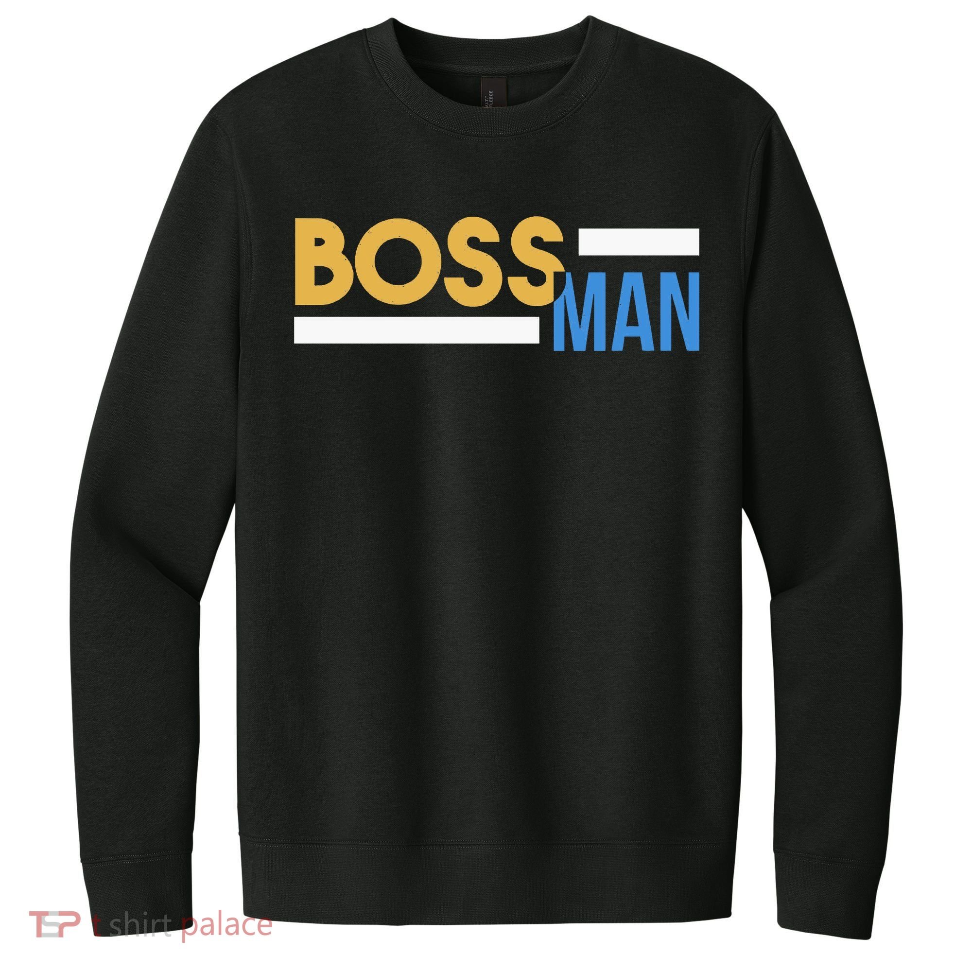 Boss Man Hoodie | Funny V.I.T. Fleece Crew Sweatshirt