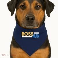 Boss Man Hoodie | Funny USA-Made Doggie Bandana thumb 1