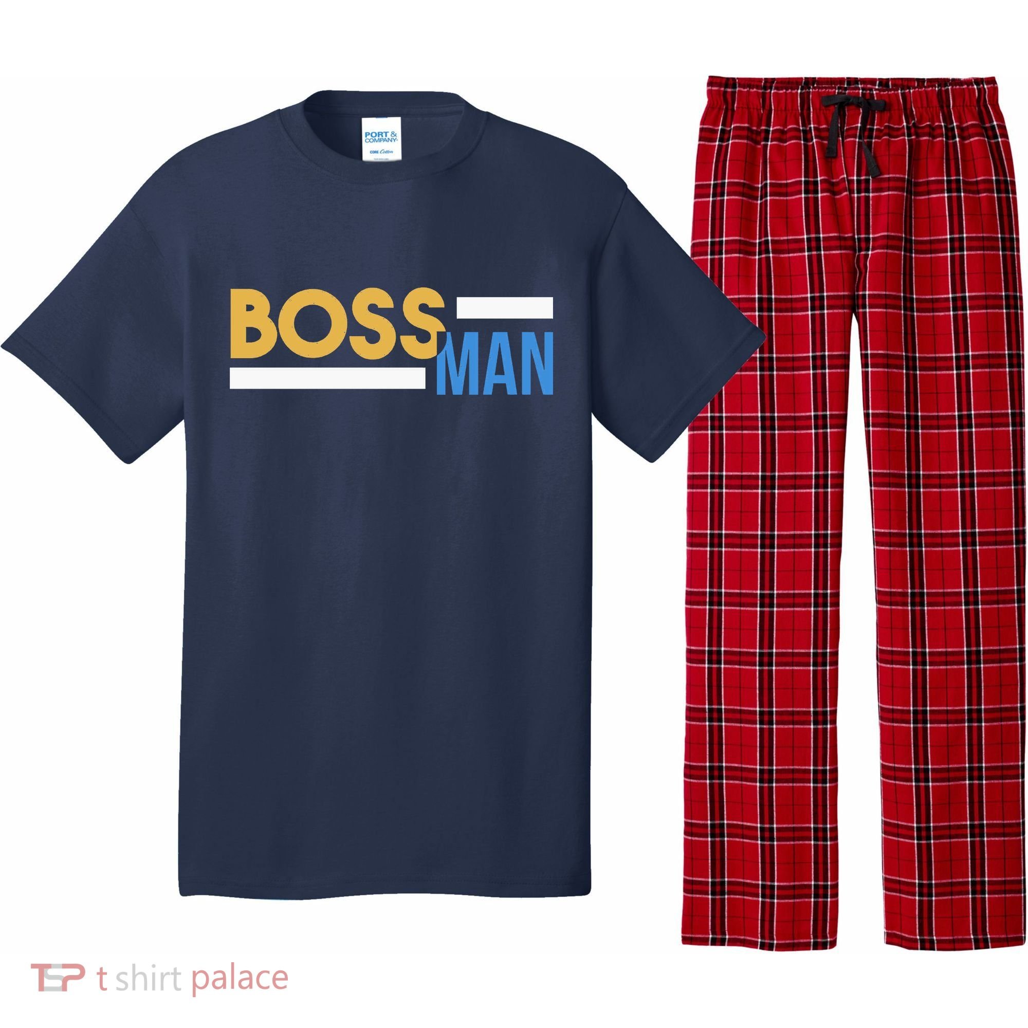 Boss Man Hoodie | Funny Pajama Set