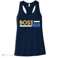 Boss Man Hoodie | Funny Women's Tank Top thumb 0