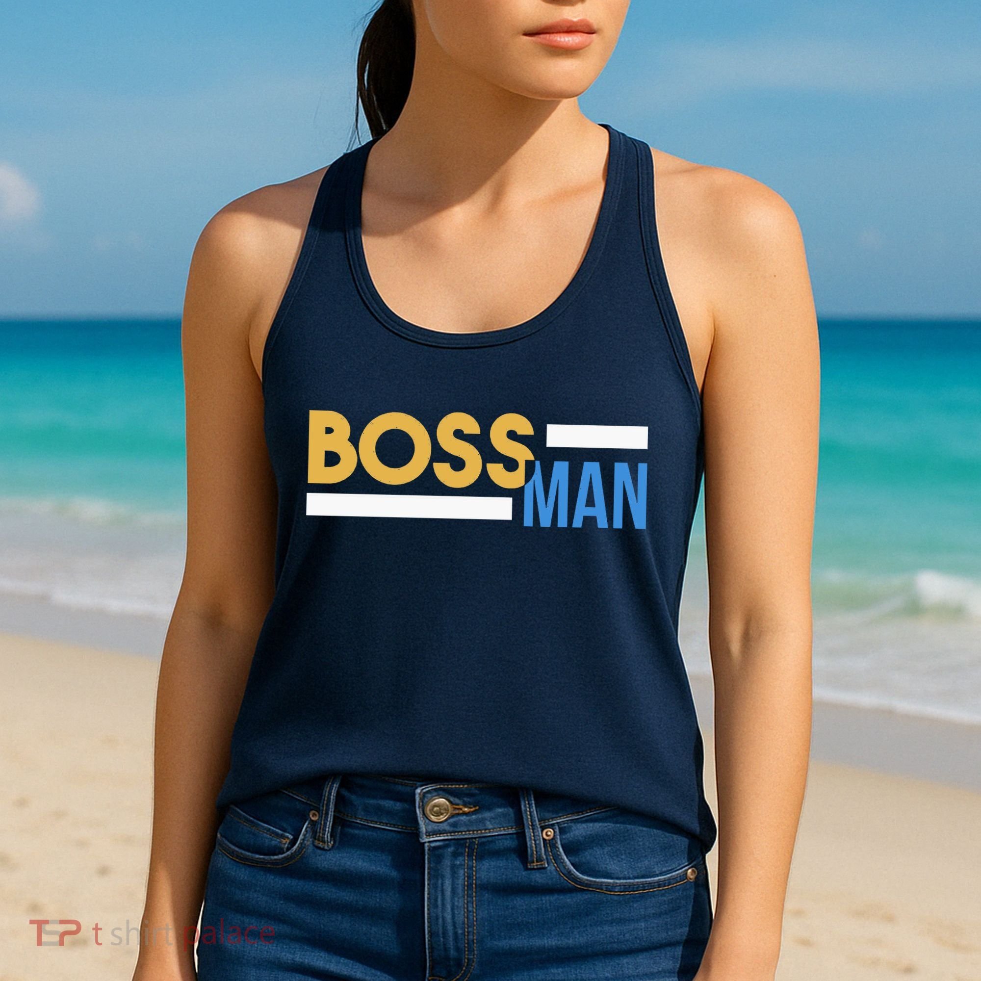 Boss Man Hoodie | Funny Women's Tank Top