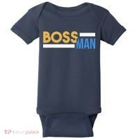 Boss Man Hoodie | Funny Baby Bodysuit thumb 0