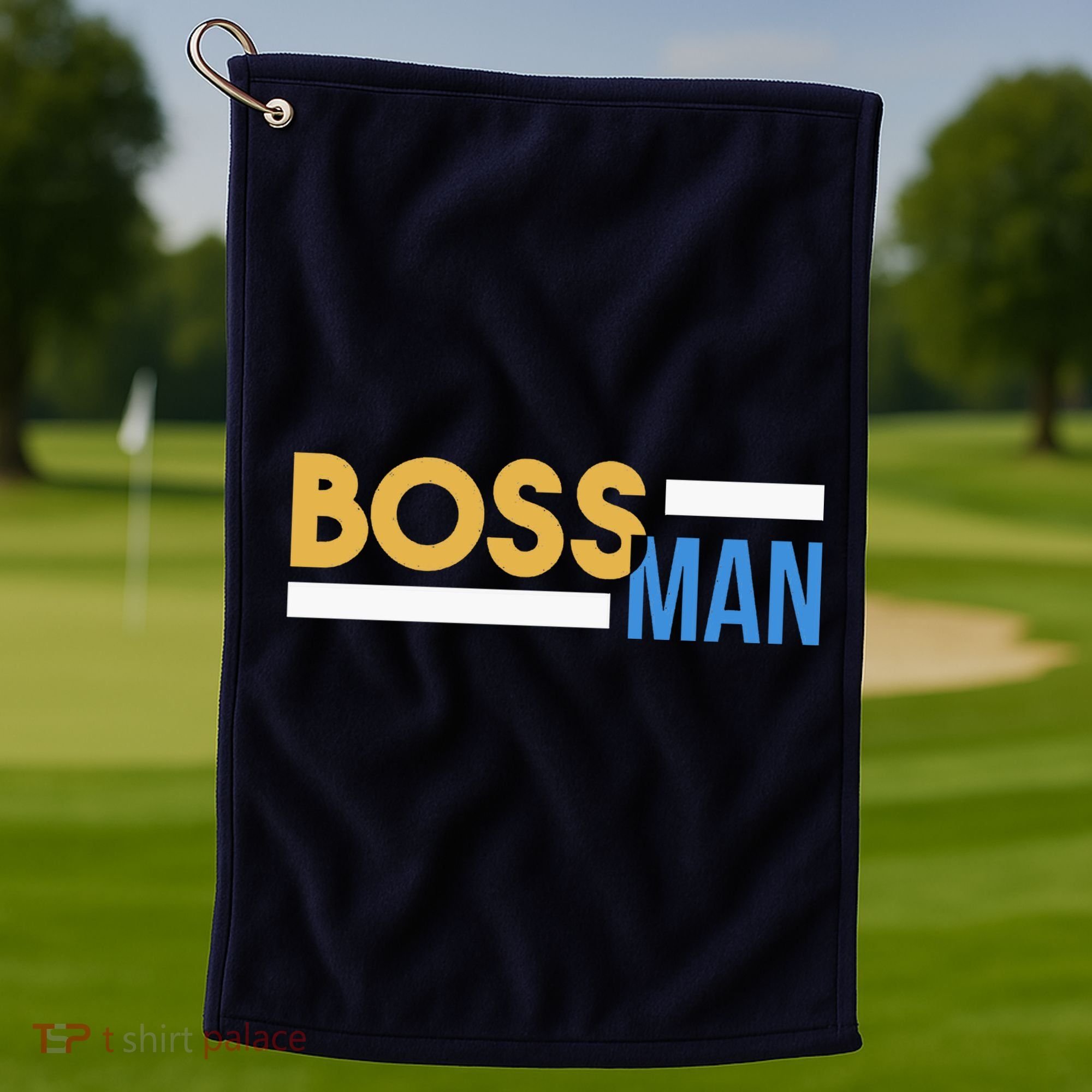 Boss Man Hoodie | Funny Golf Towel