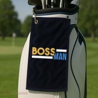 Boss Man Hoodie | Funny Golf Towel thumb 2