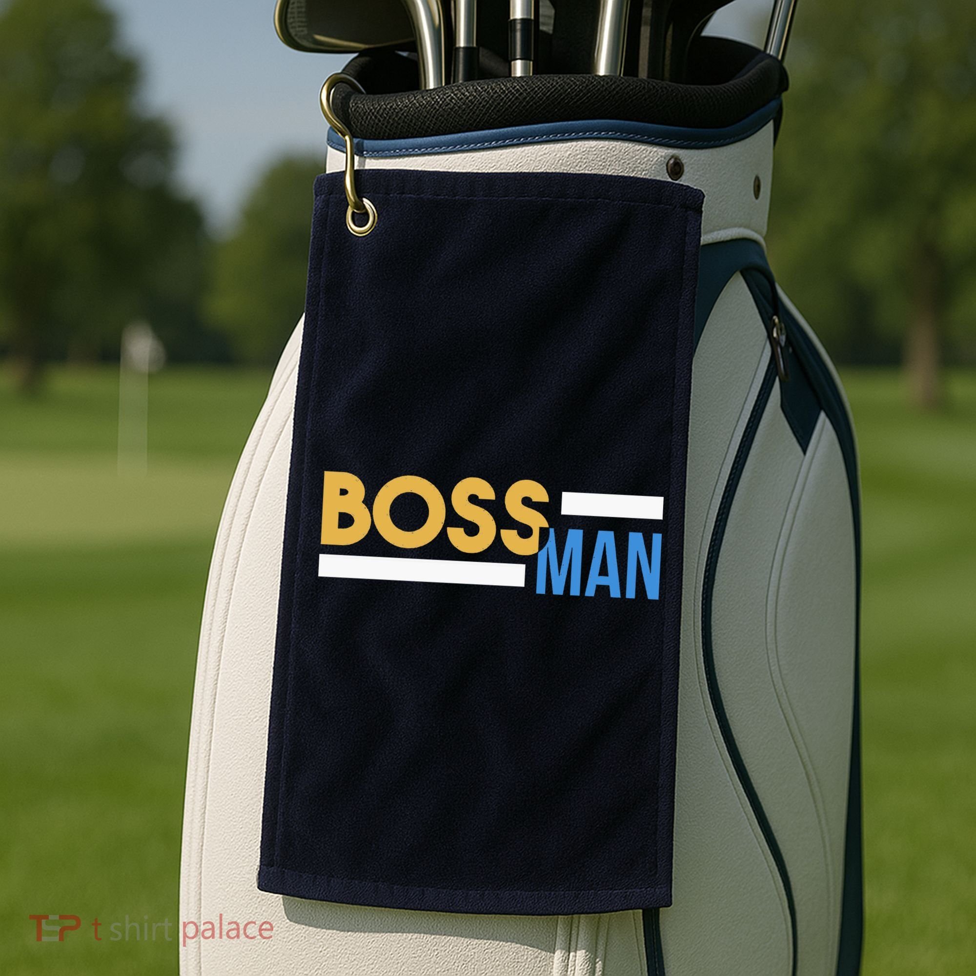 Boss Man Hoodie | Funny Golf Towel