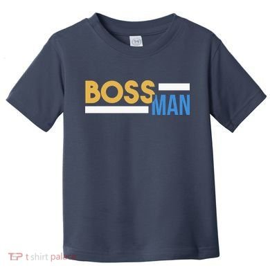 Boss Man Hoodie | Funny Toddler T-Shirt