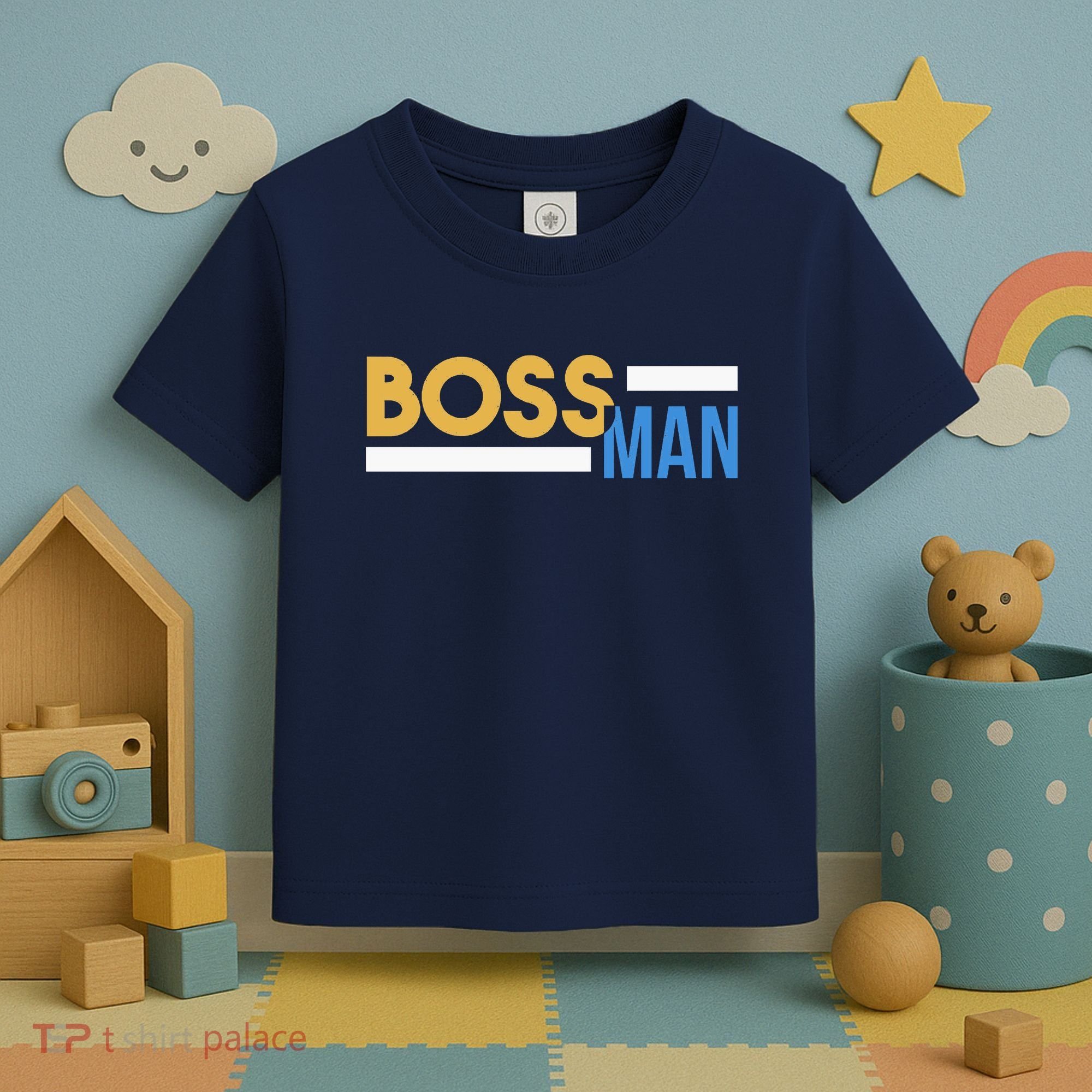 Boss Man Hoodie | Funny Toddler T-Shirt