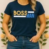 Boss Man Hoodie | Funny Women's T-Shirt thumb 2