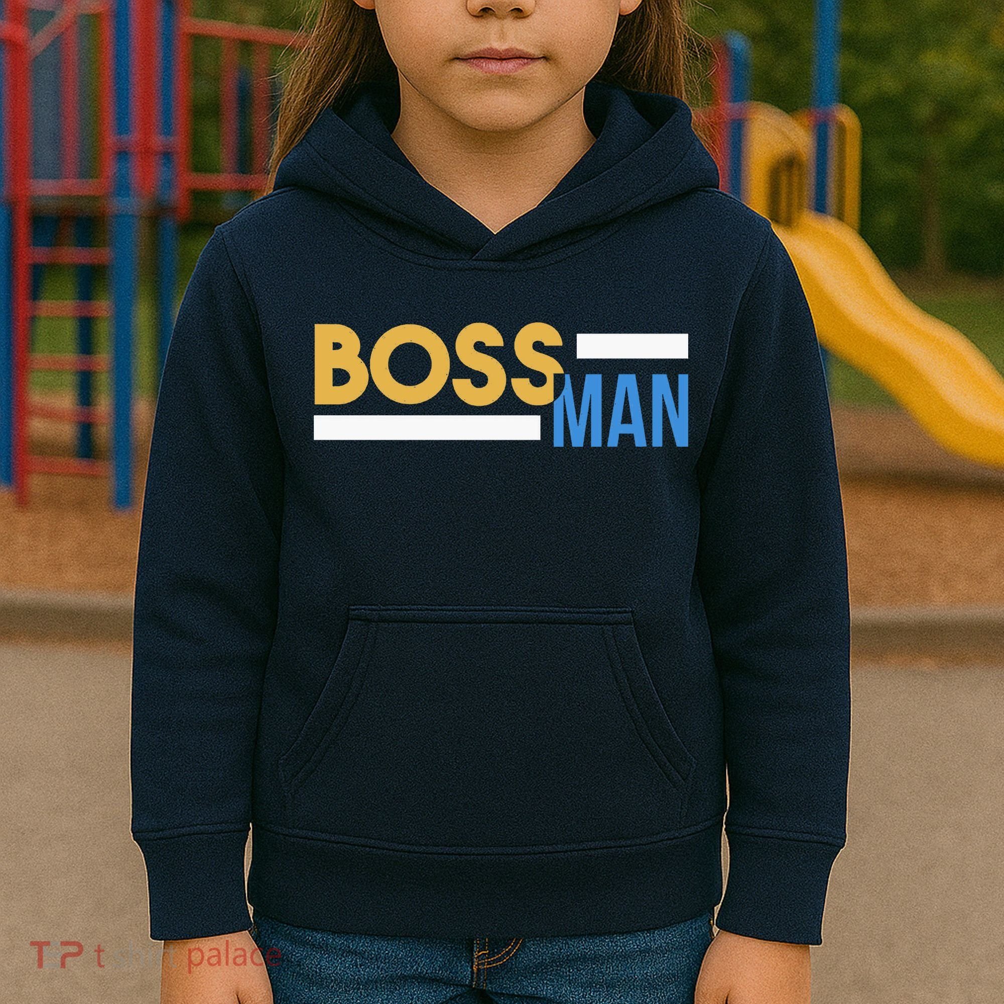 Boss Man Hoodie | Funny Kids Hoodie