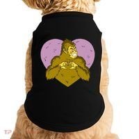 Bigfoot Monster Heart Cute Gift Doggie Tank thumb 0
