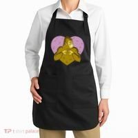 Bigfoot Monster Heart Cute Gift Apron thumb 2