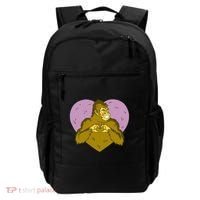 Bigfoot Monster Heart Cute Gift Backpack thumb 0