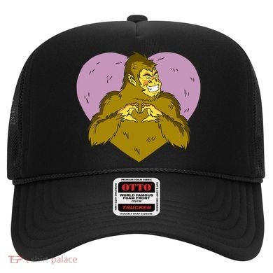 Bigfoot Monster Heart Cute Gift Hat