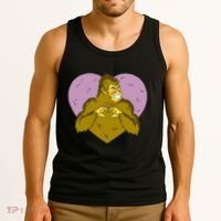 Bigfoot Monster Heart Cute Gift Tank Top thumb 3