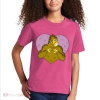 Bigfoot Monster Heart Cute Gift Kids T-Shirt thumb 2